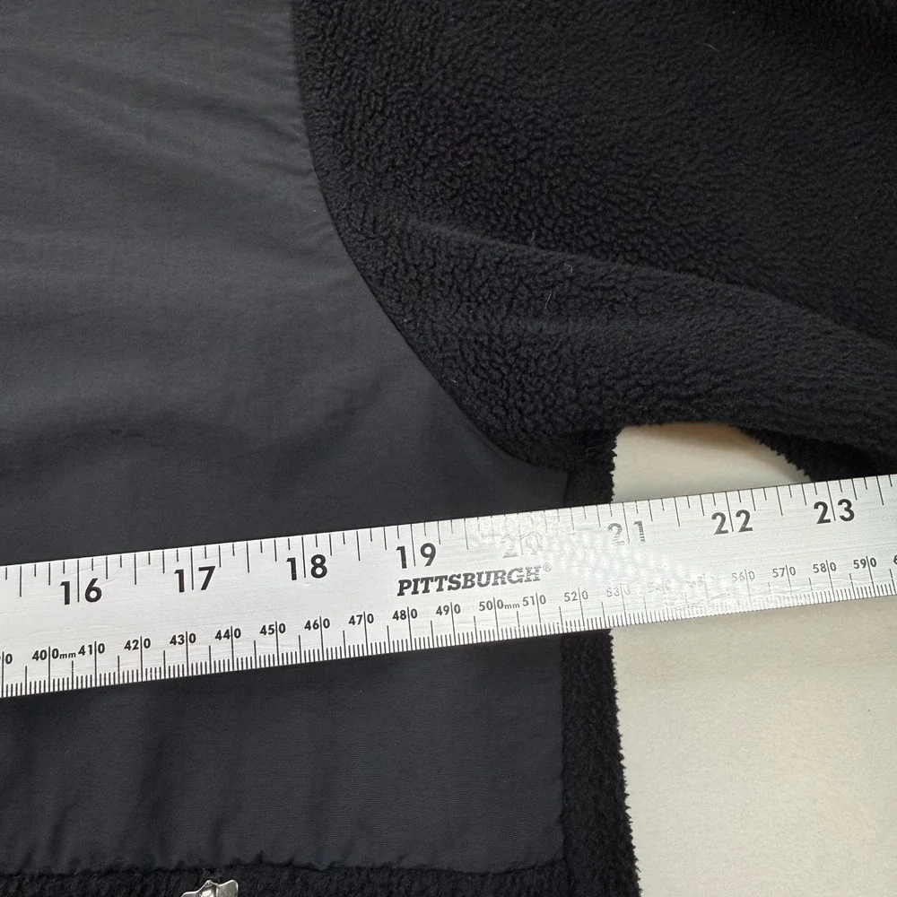 The North Face Boys Denali Fleece Jacket Black Full Zip XL 18/20